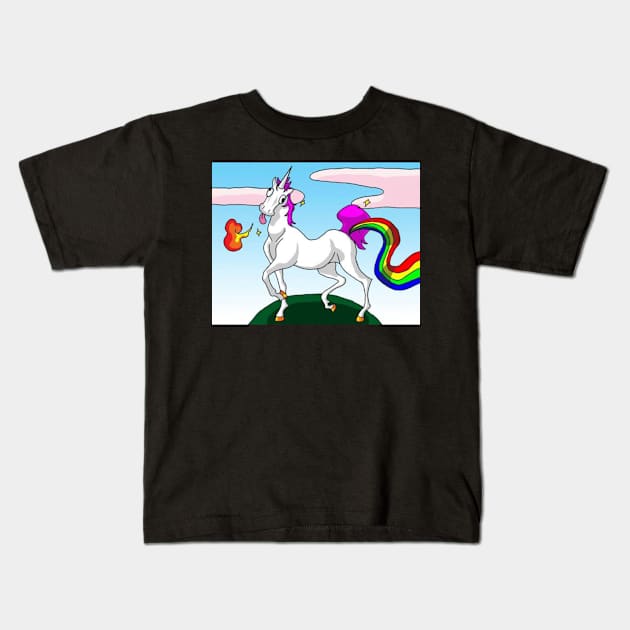 special ed unicorn Kids T-Shirt by InternalKonflict Productions